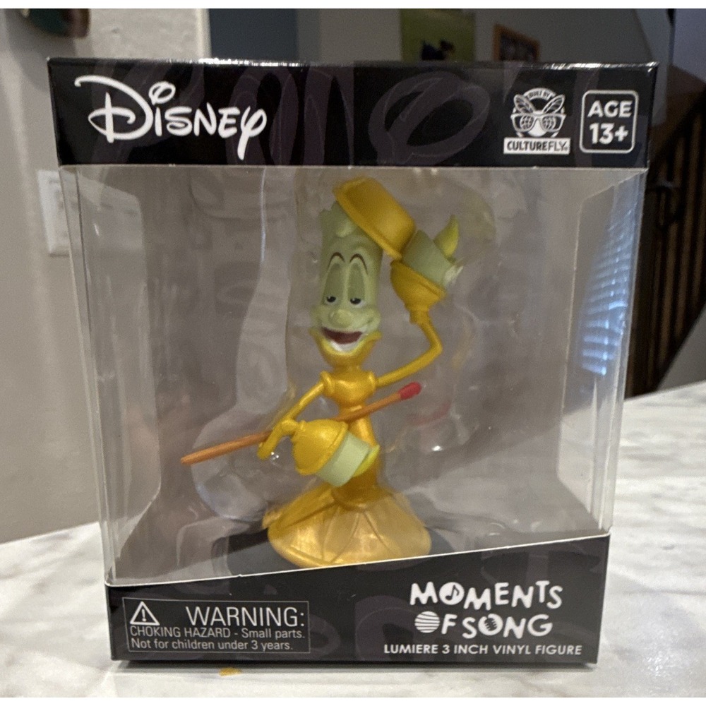Disney CultureFly Moments of Song Lumiere 3 Inch Vinyl Figure Beauty & Beast